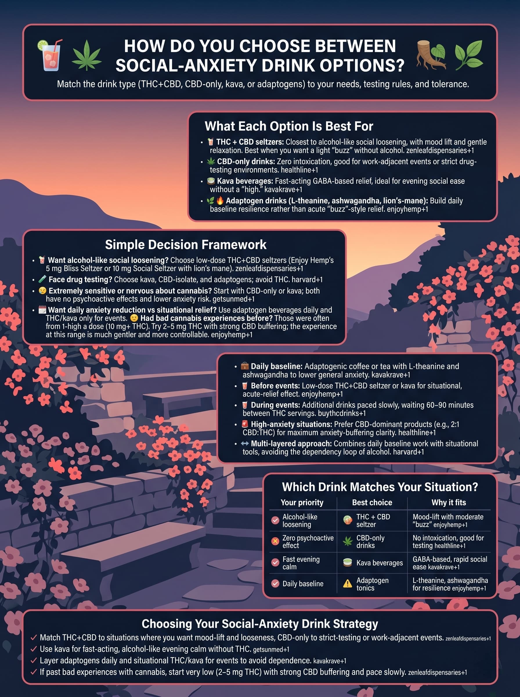 infographic for How Do You Choose Between Different Options